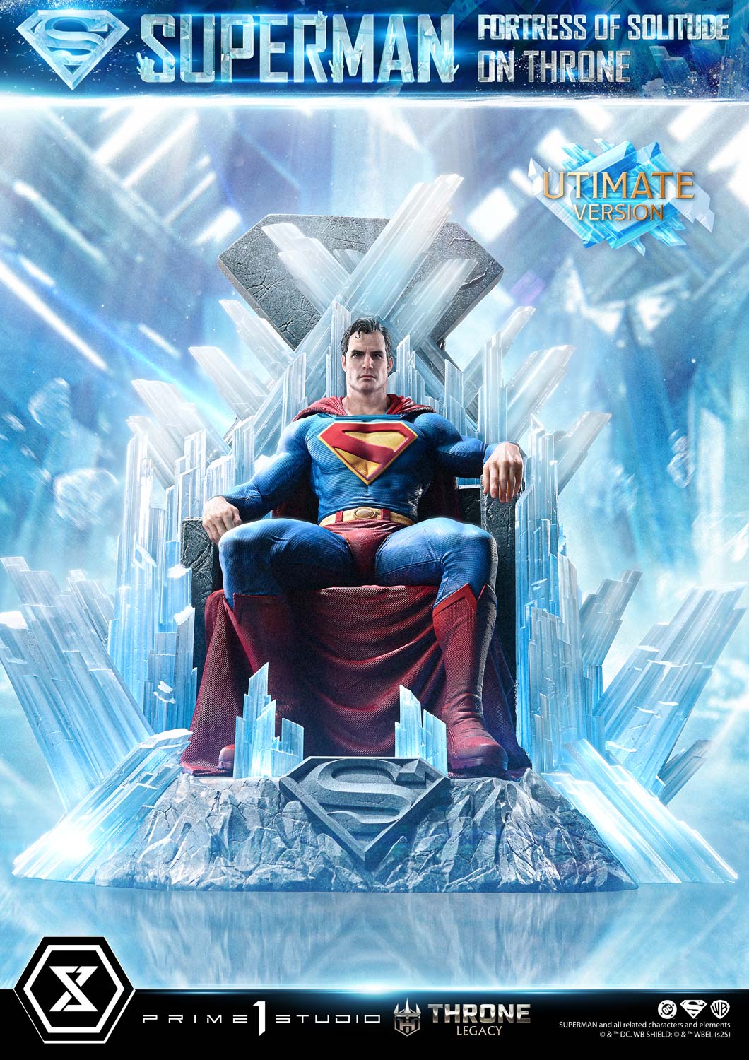 Prime 1 - Superman Fortress of Solitude on Throne