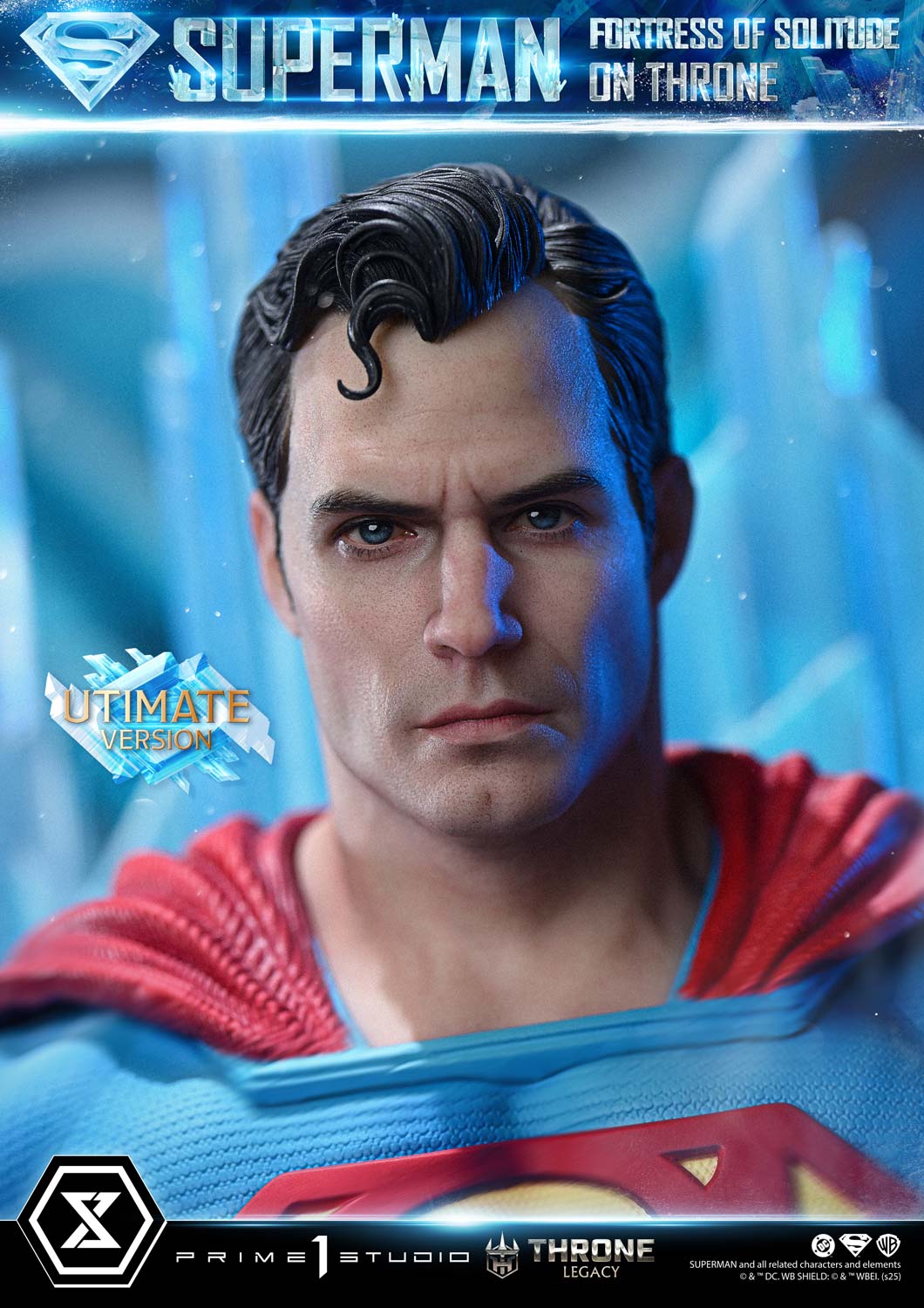 Prime 1 - Superman Fortress of Solitude on Throne