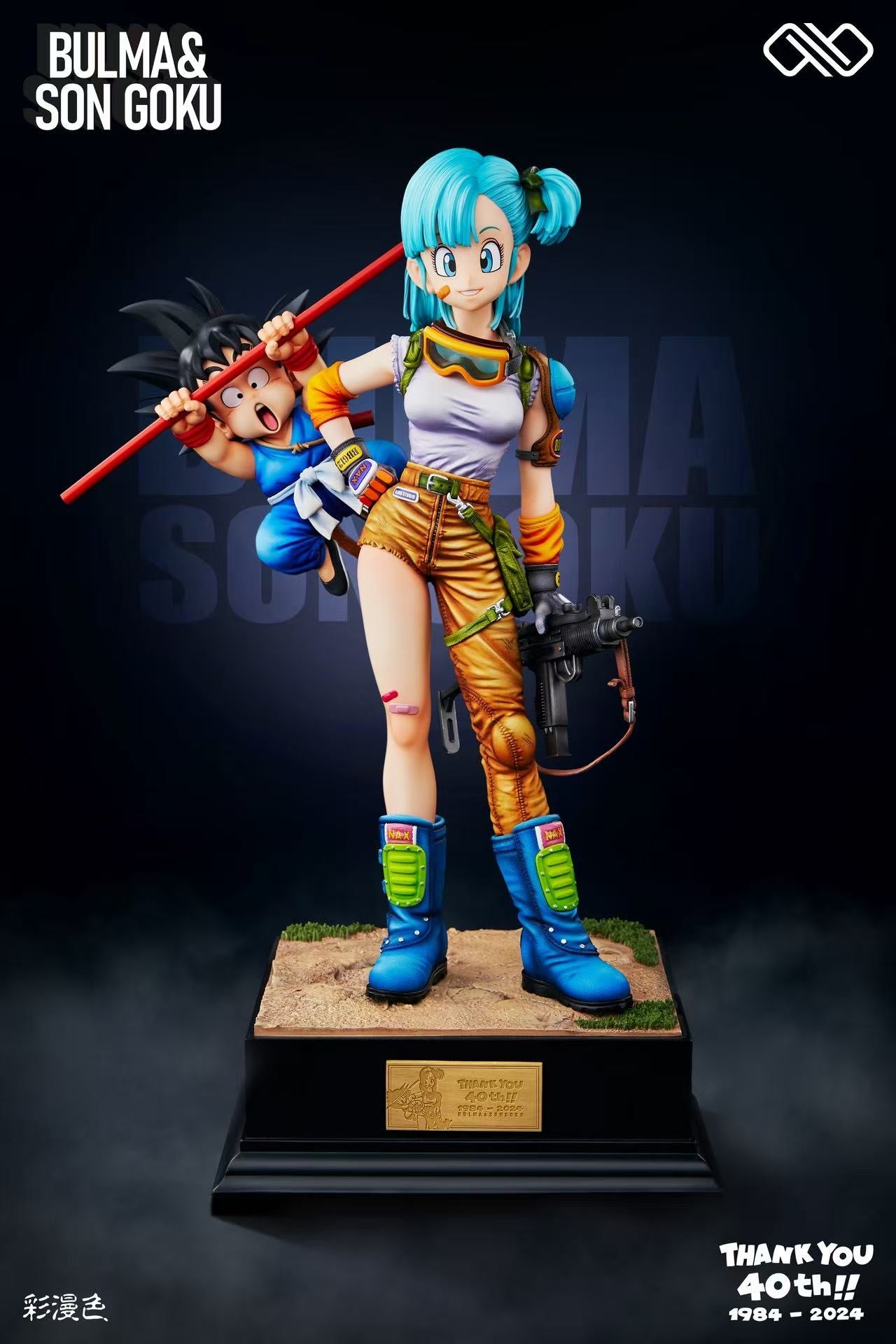 Infinite - Bulma and Kid Goku