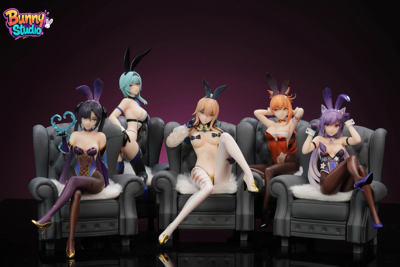 Bunny - Eula, Jean, Yoimiya, Mona and Keqing