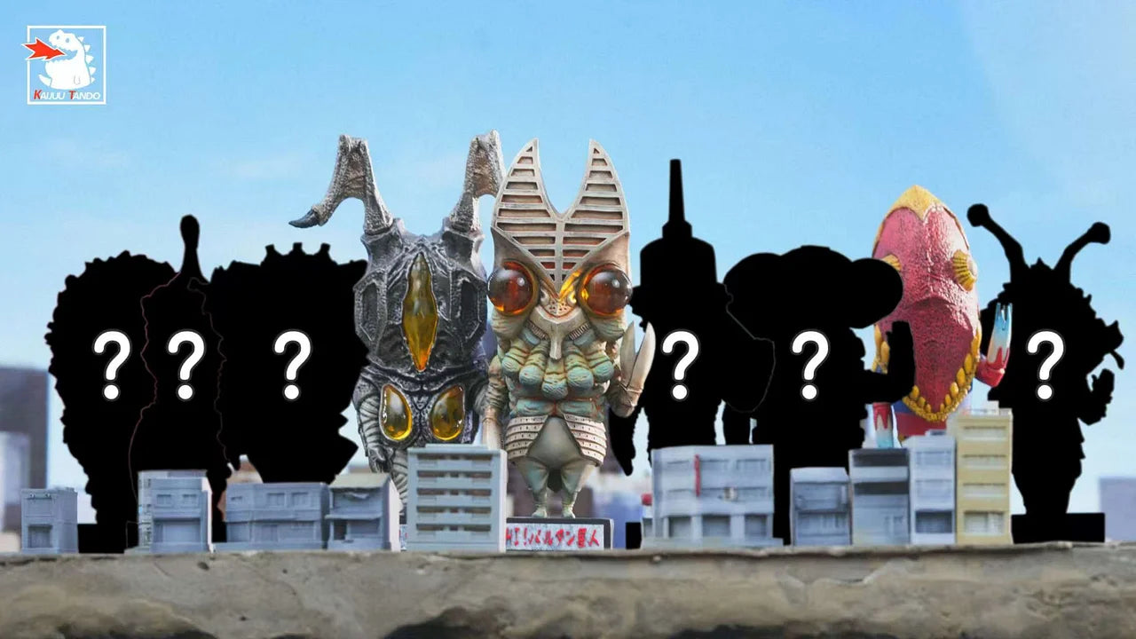 Kaijuu Tando - Alien Baltan, Zetton and Alien Metron