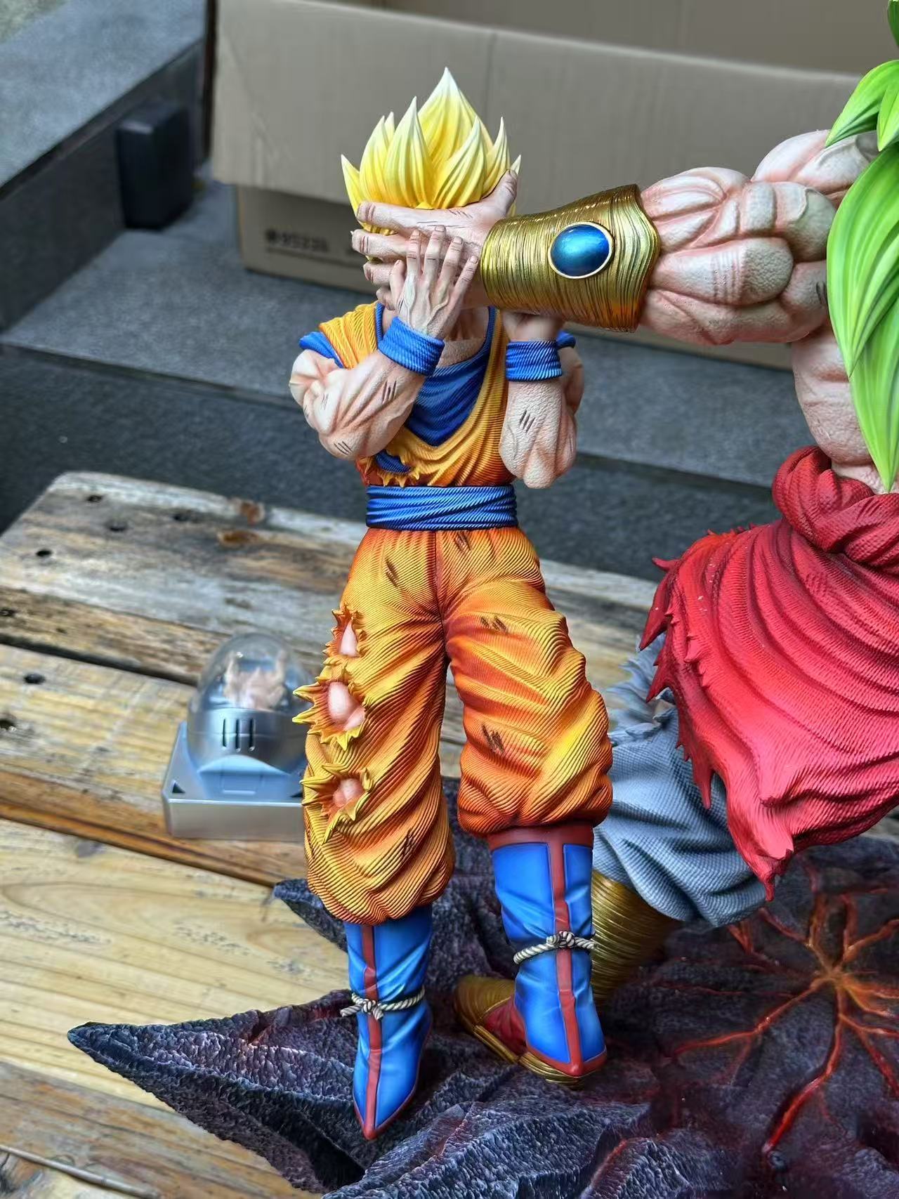 Yi Shou - Broly vs Goku and Vegeta