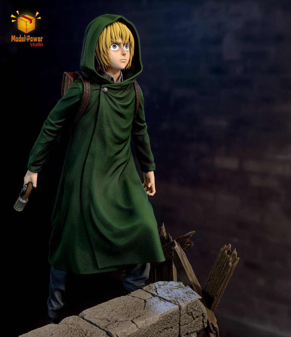 Model Power - Eren, Armin and Mikasa