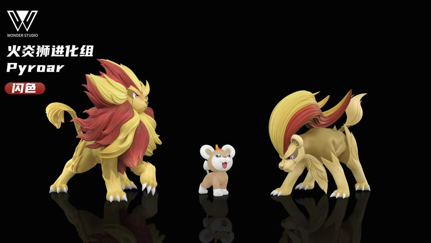 Wonder - Pyroar and Litleo