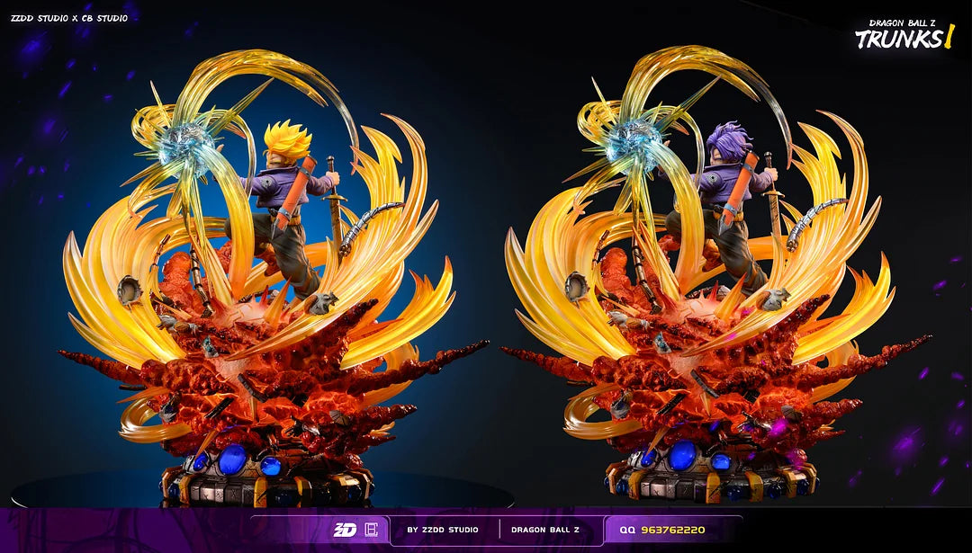 ZZDD - Trunks vs Mecha Frieza