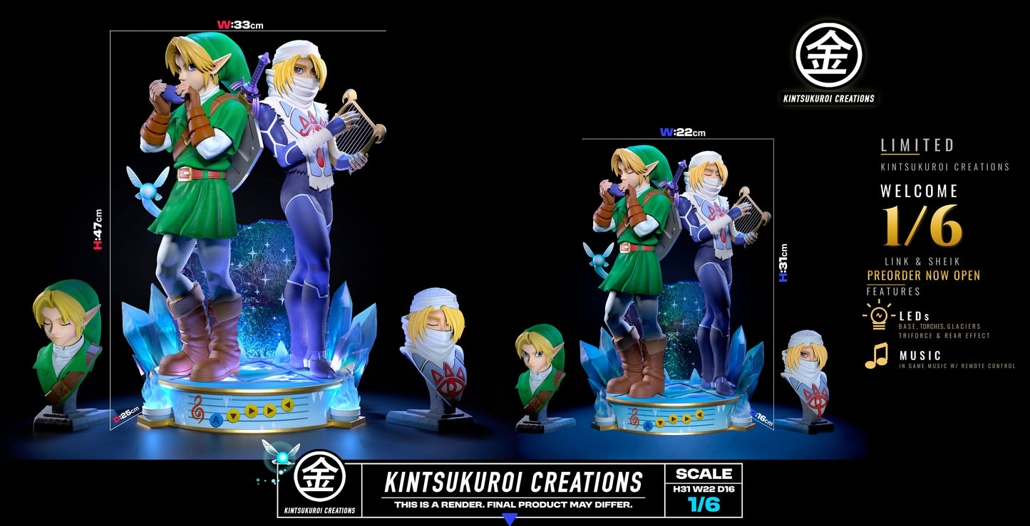 Kintsukuroi - Link and Sheik