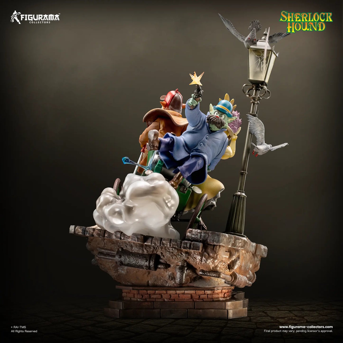 Figurama - Sherlock Hound, Watson and Mrs. Hudson