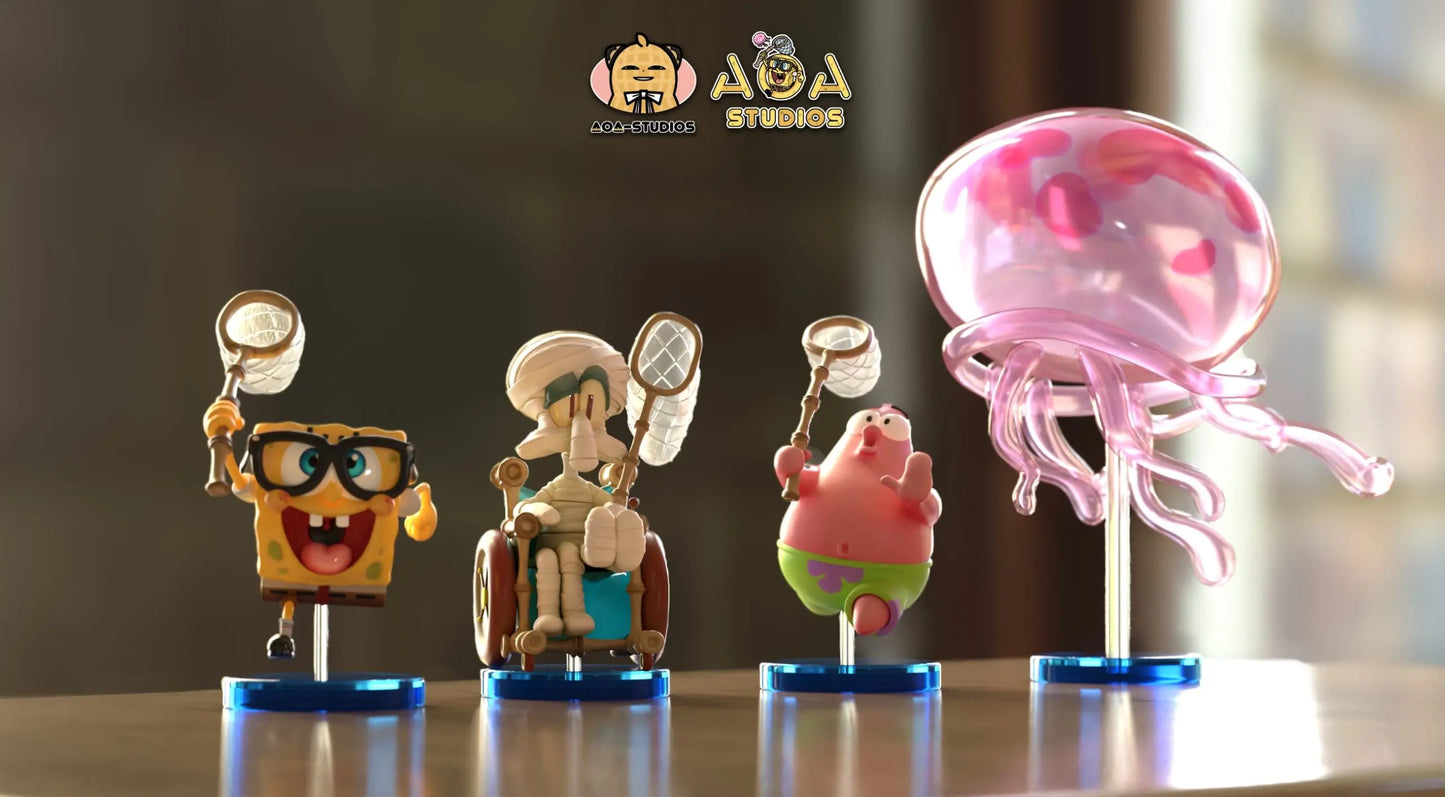 AOA - SpongeBob SquarePants, Squidward and Patrick Star