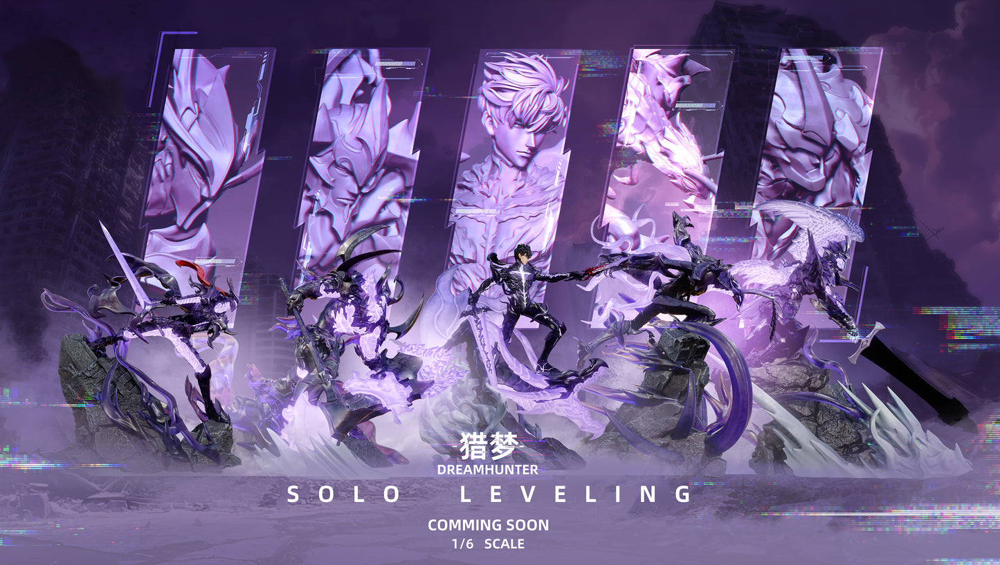 Dream Hunter - Sung Jinwoo, Bellion, Igris, Beru and Iron