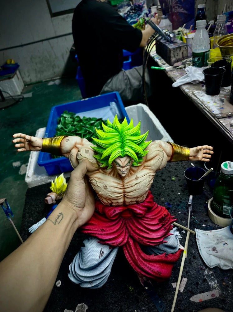 Yi Shou - Broly vs Goku and Vegeta