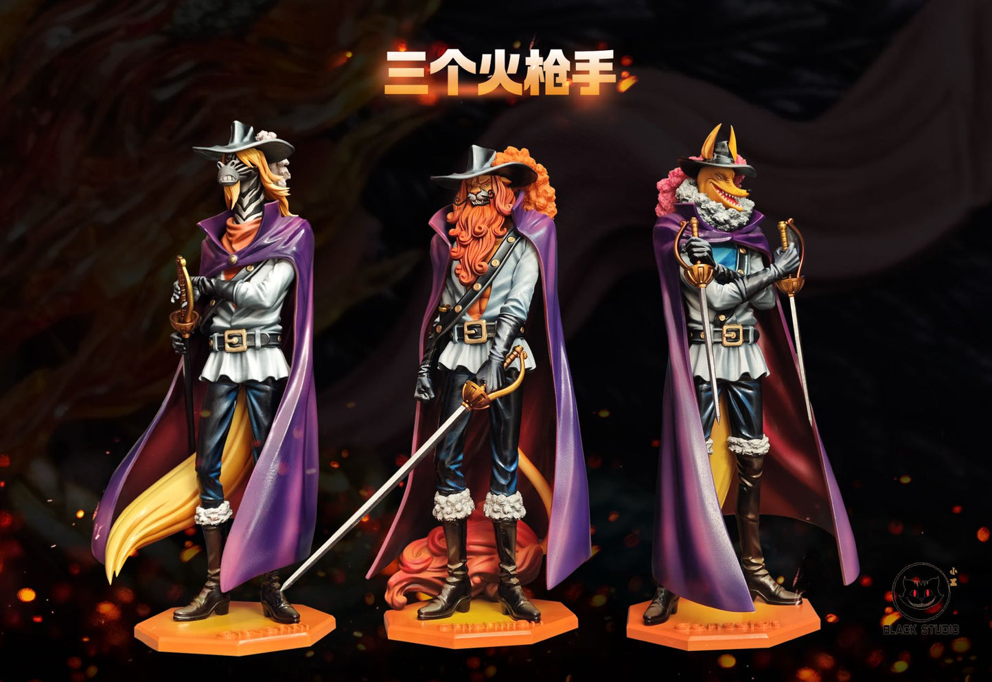 Black - Giovanni, Sicilian and Concelot