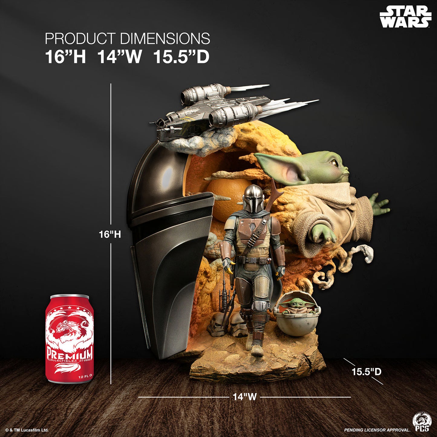 Premium Collectibles - The Mandalorian and Grogu