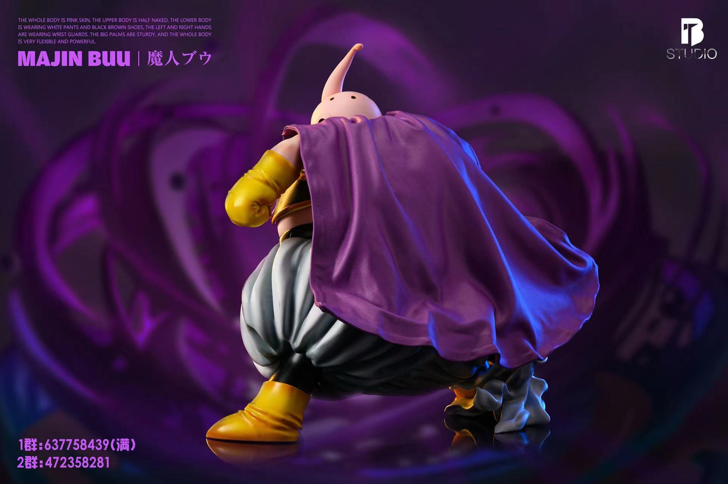 BT - Majin Buu StatueCorp