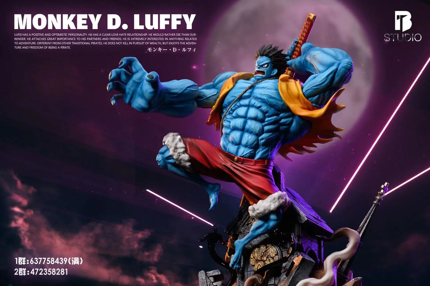 BT - Nightmare Luffy StatueCorp