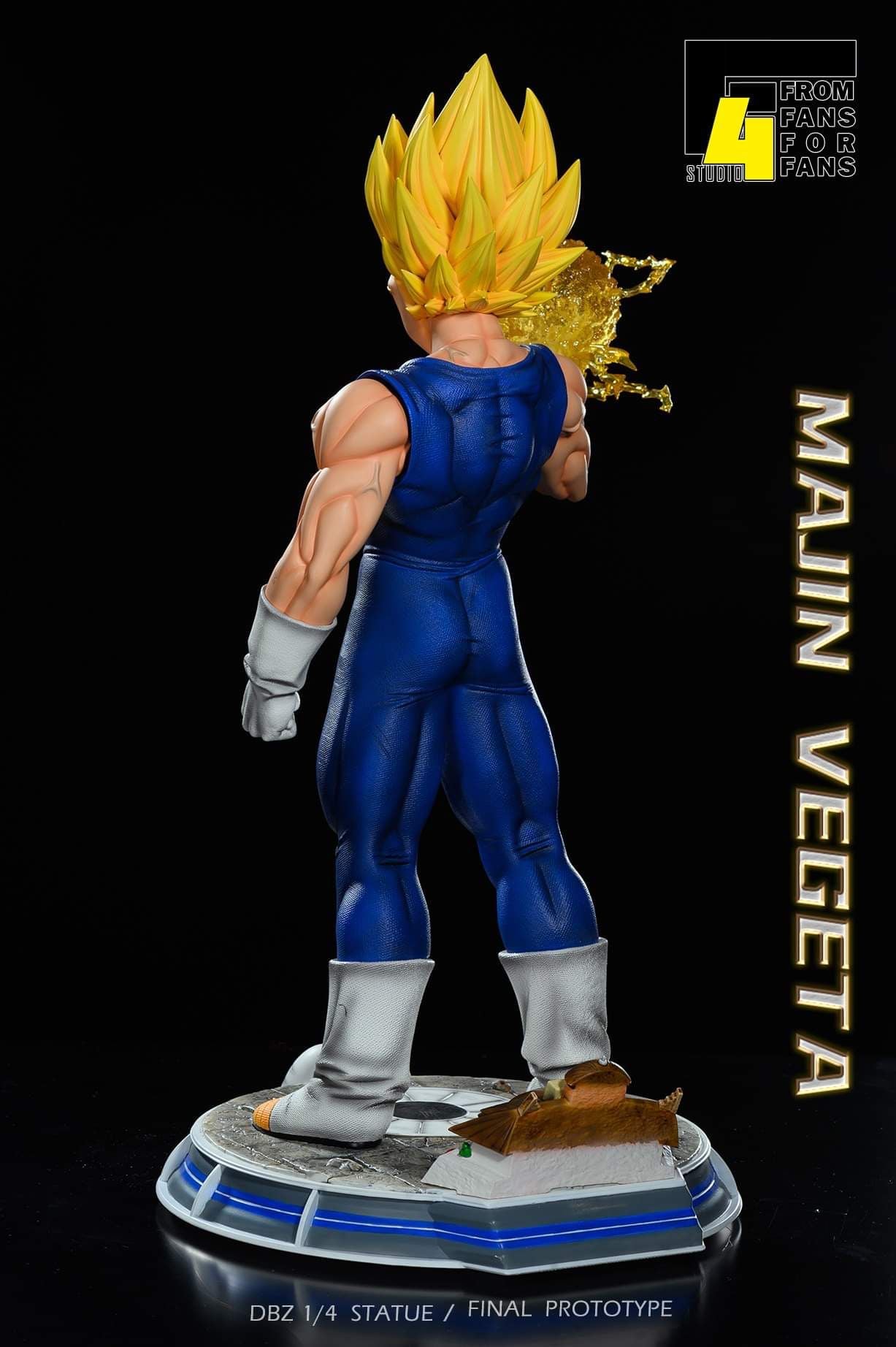 F4 - Majin Vegeta Lifesize StatueCorp