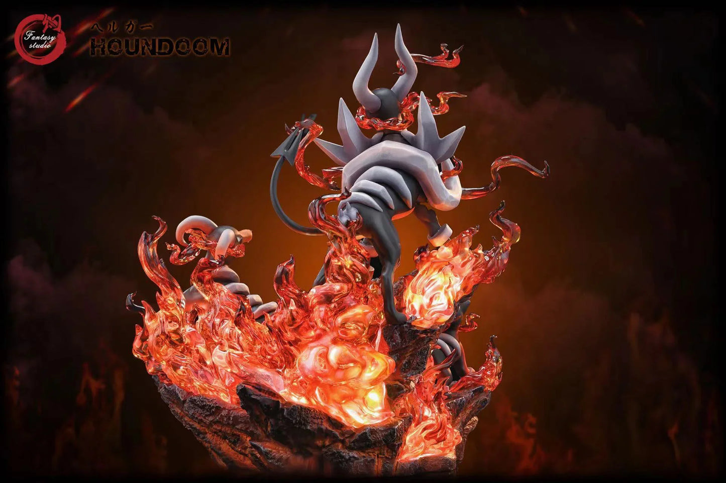 Fantasy - Houndoom StatueCorp