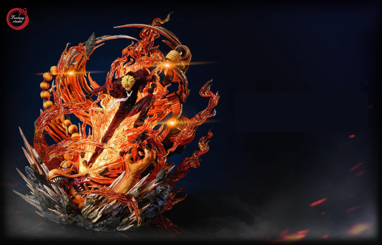 Fantasy - Sanji vs Queen StatueCorp