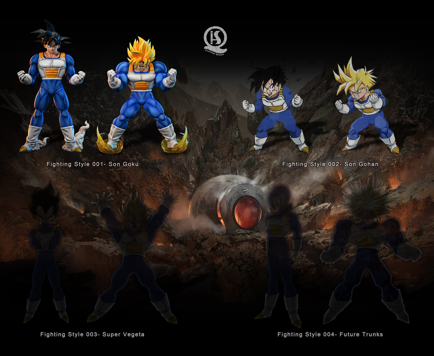 Feelings - SSJ Goku StatueCorp