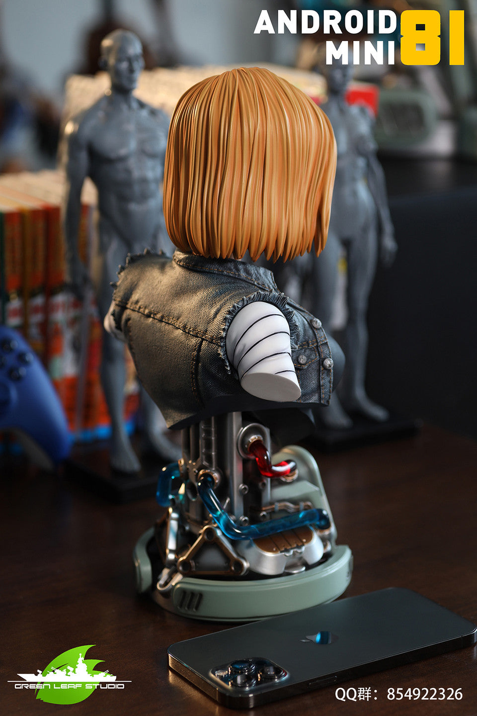 Green Leaf - Android 18 StatueCorp