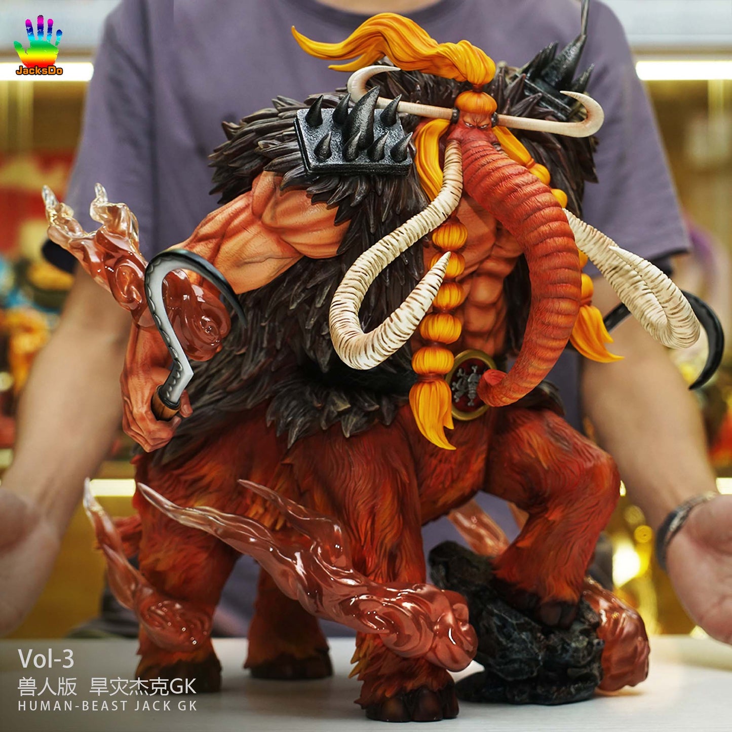 JacksDo - Human Beast Jack StatueCorp