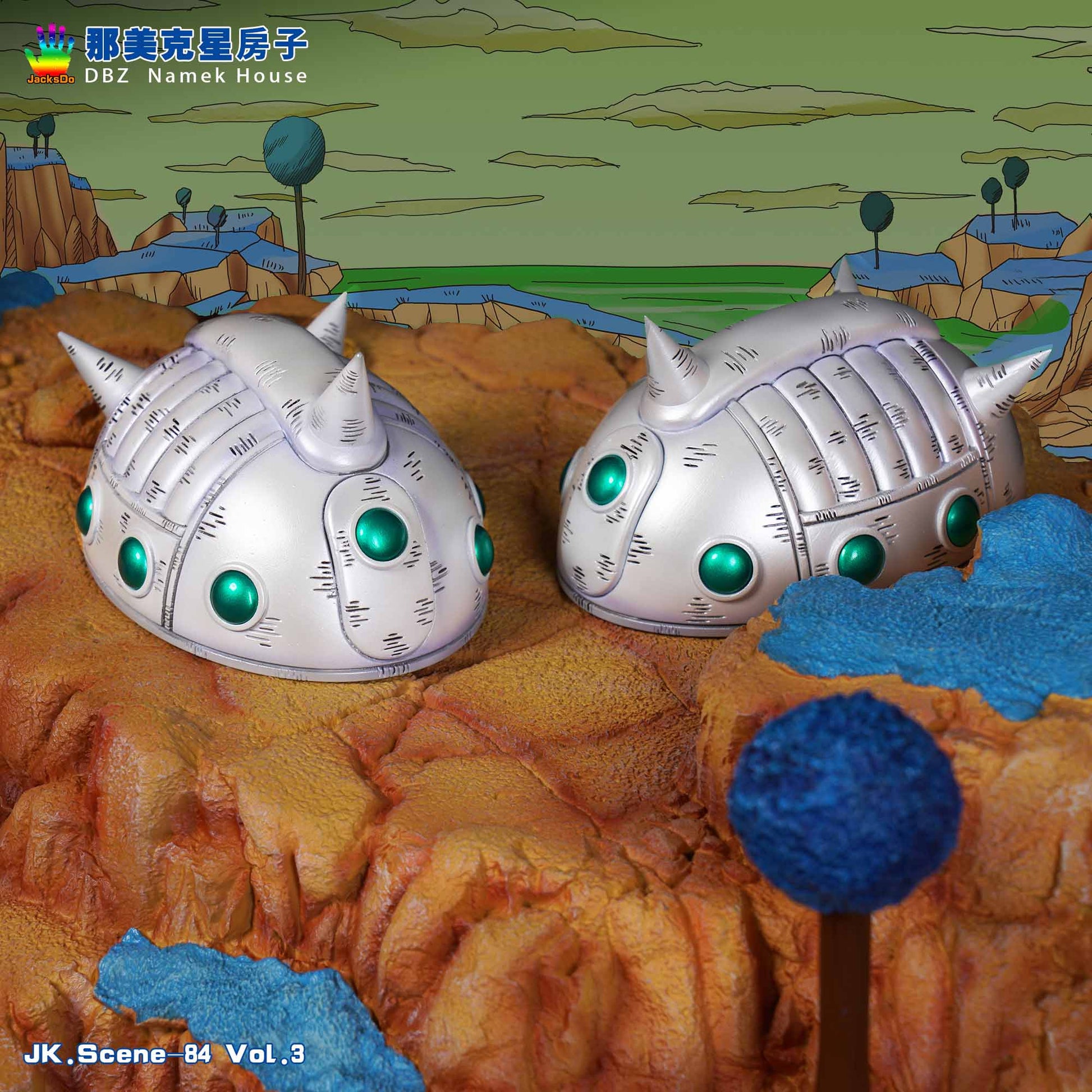 JacksDo - Namekian Houses StatueCorp