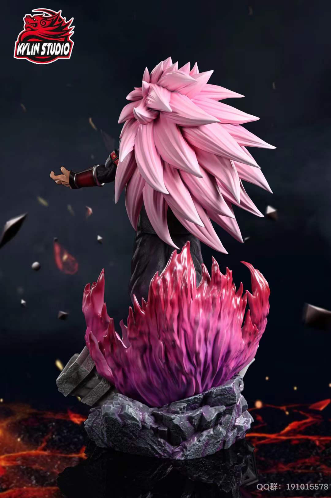 Kylin - SSJ3 Goku Black StatueCorp