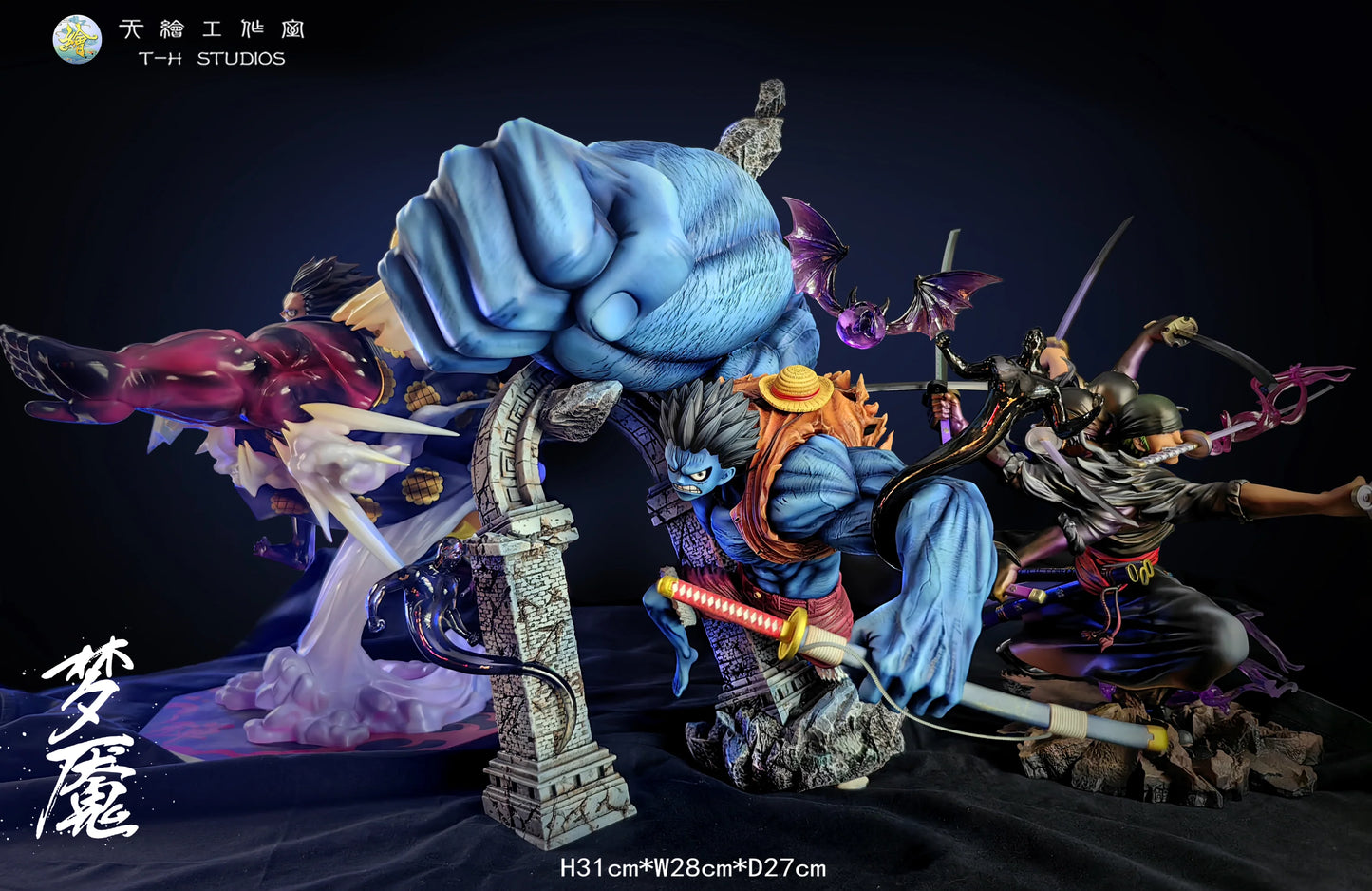 TH - Nightmare Luffy StatueCorp