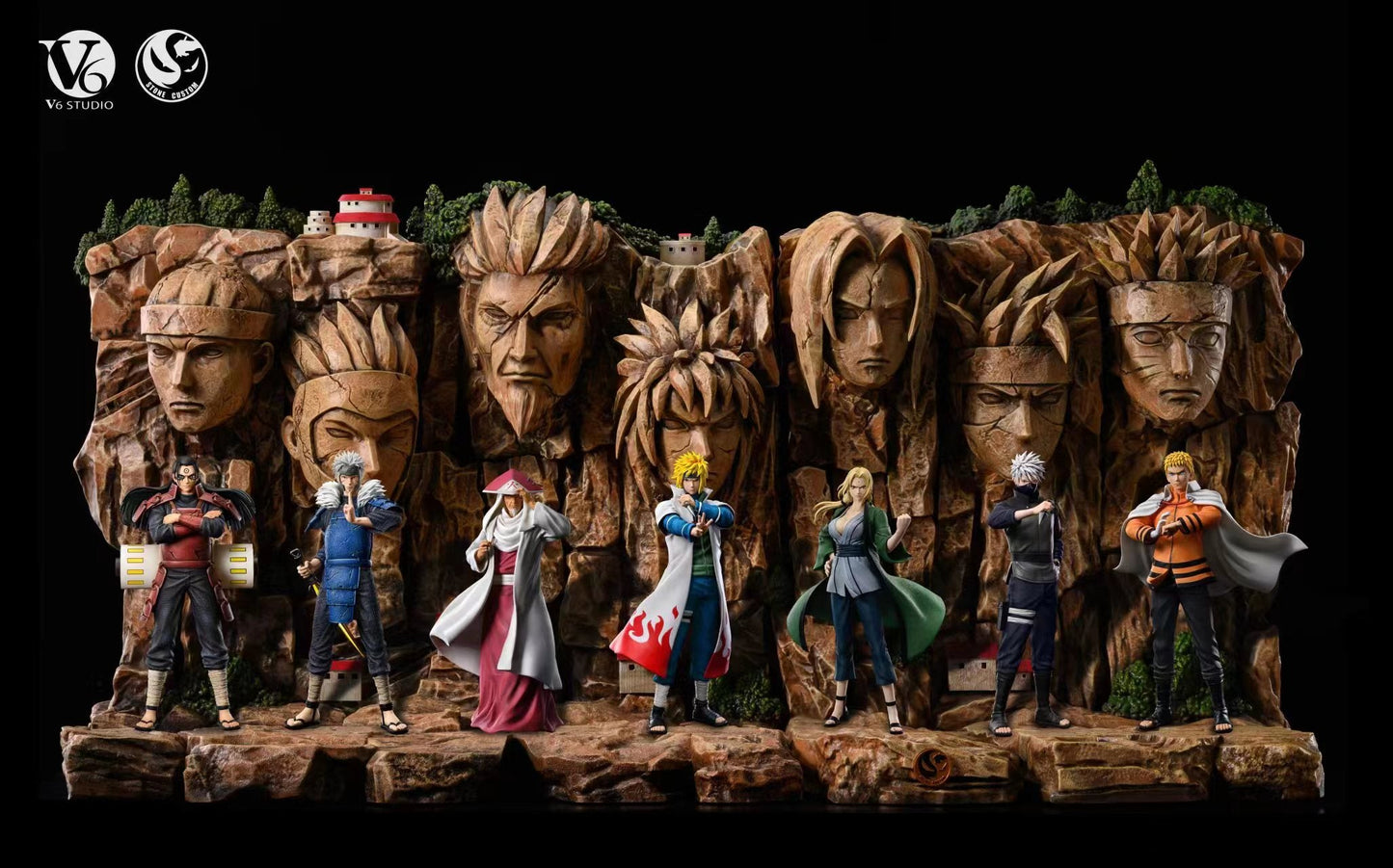 V6 - Naruto Hokage StatueCorp