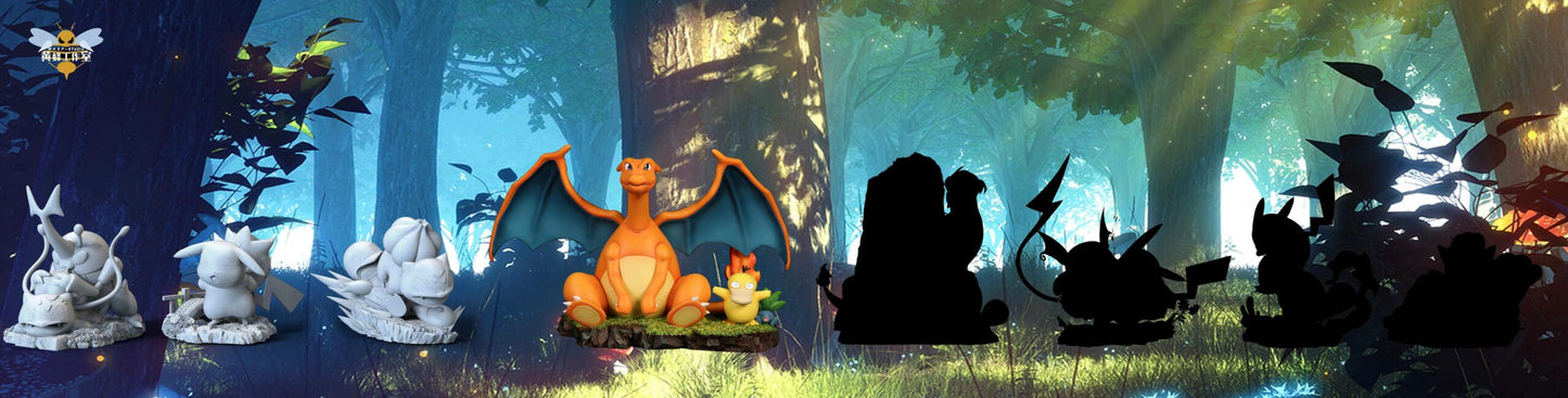 Wasp - Charizard, Psyduck and Oddish StatueCorp