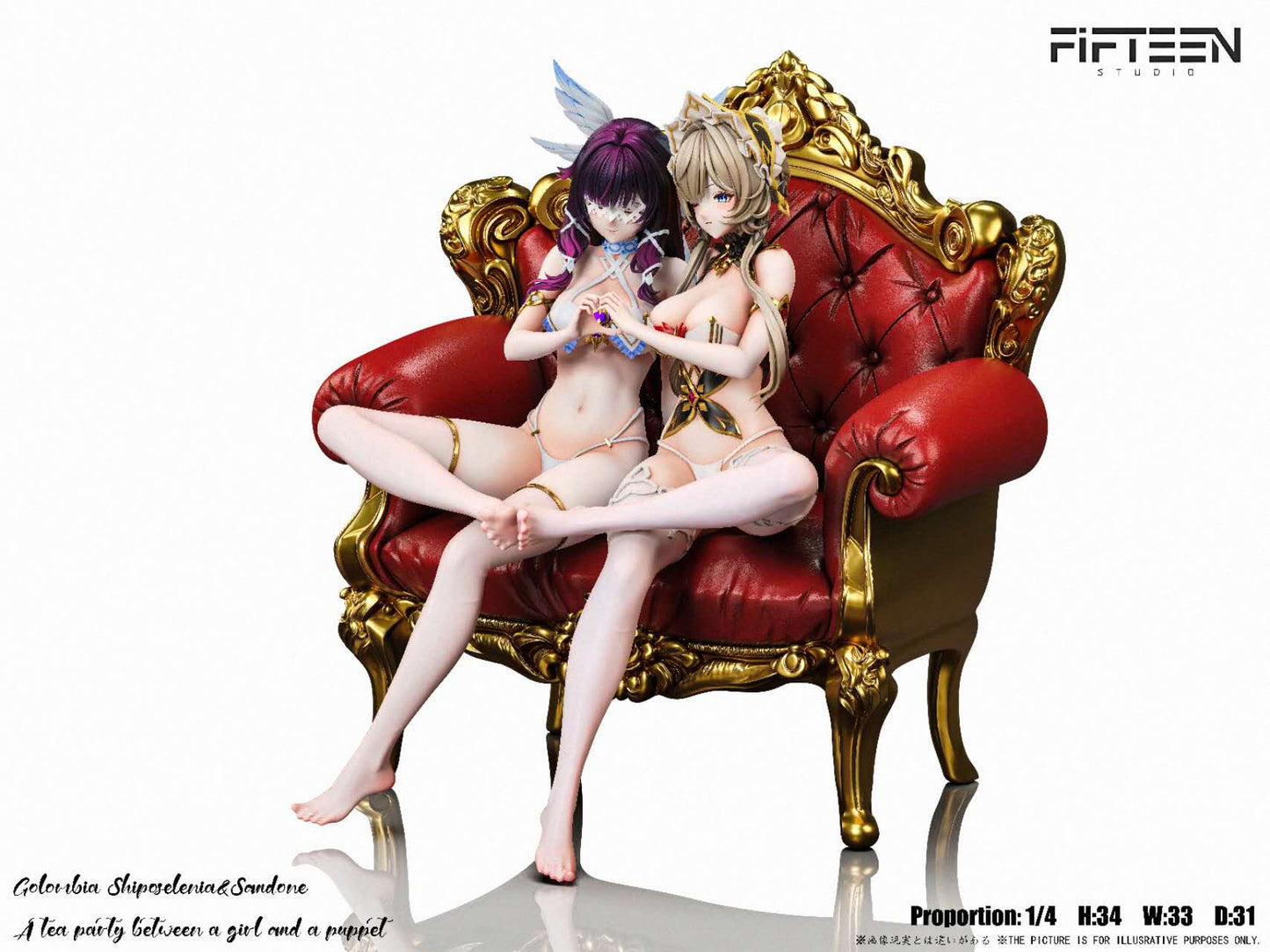 Fifteen - Columbina and Sandrone