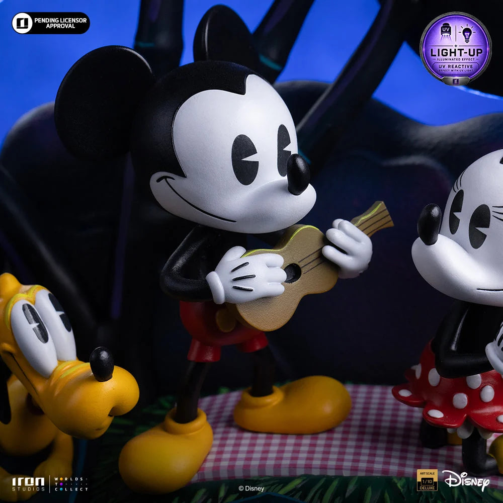 Iron - Mickey Mouse, Minnie Mouse and Pluto
