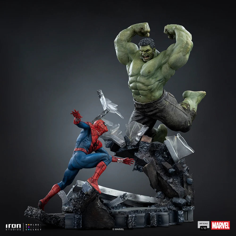 Iron - Spider-Man vs Hulk