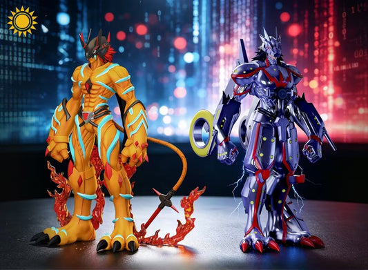 Sun Toys - Agumon Bond of Bravery and Gabumon Bond of Friendship