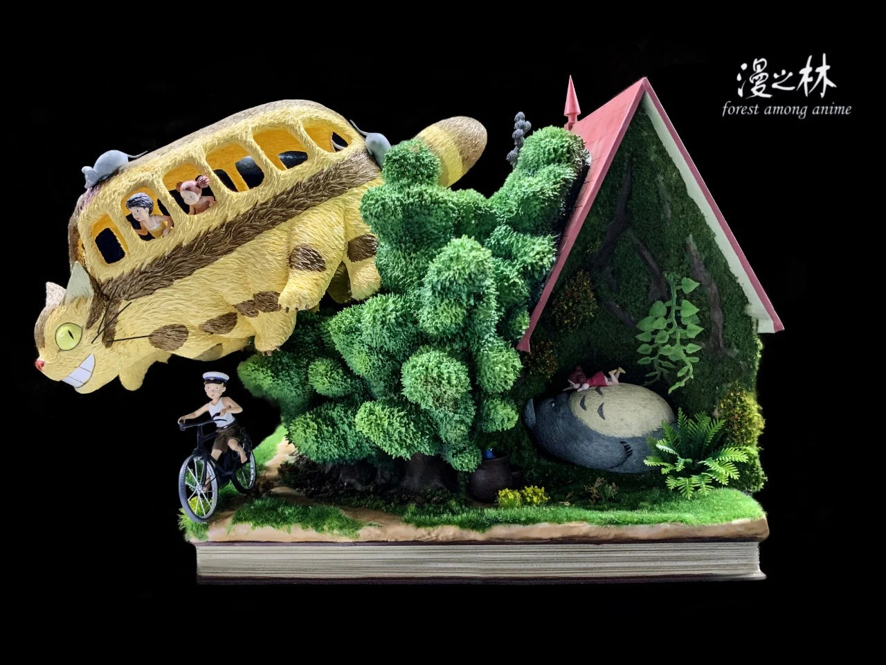 Forest Among Anime - Totoro and Catbus