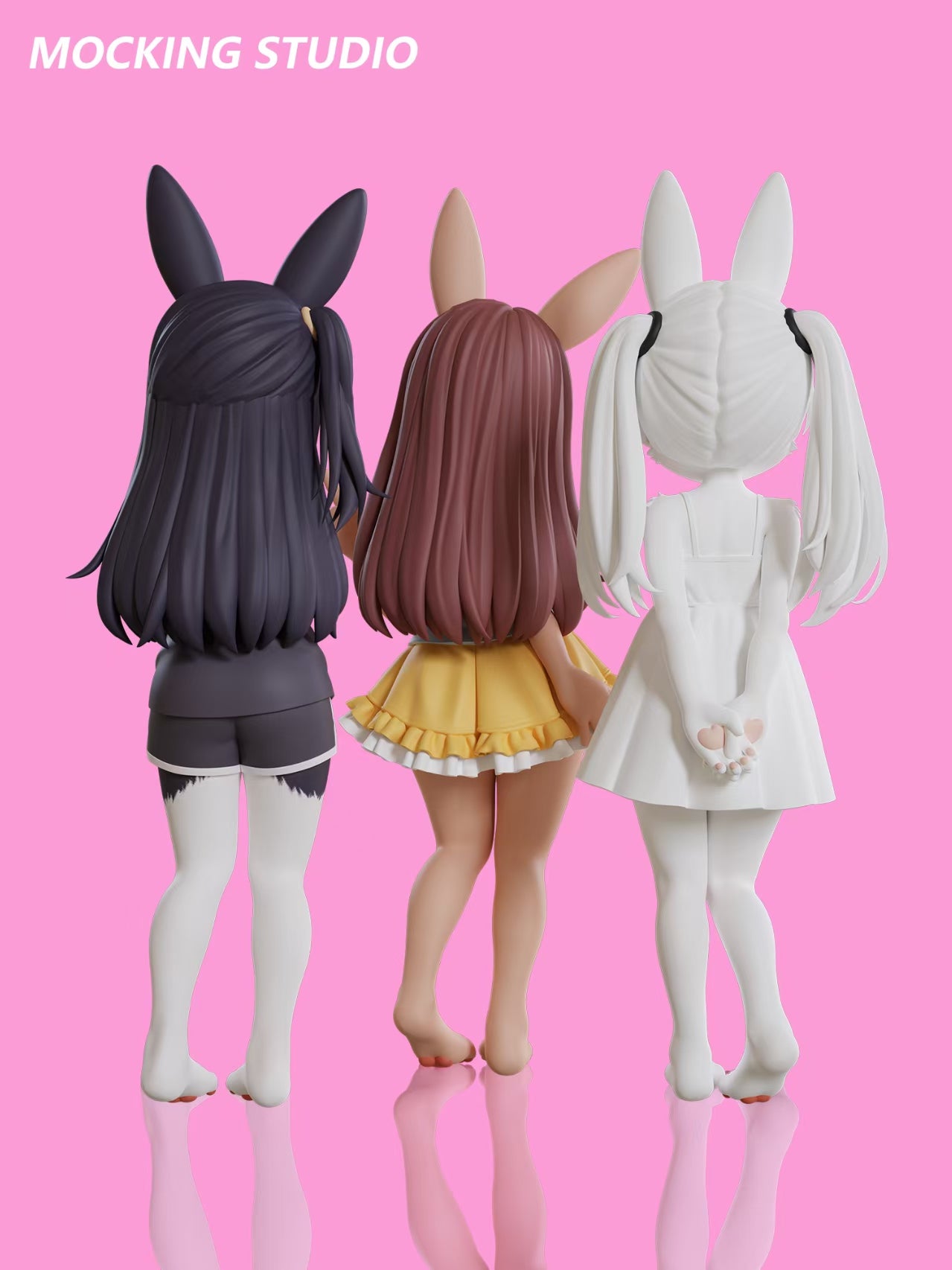 Mocking - Komako Semenovich, Chie Sayama and Tenka Adachi