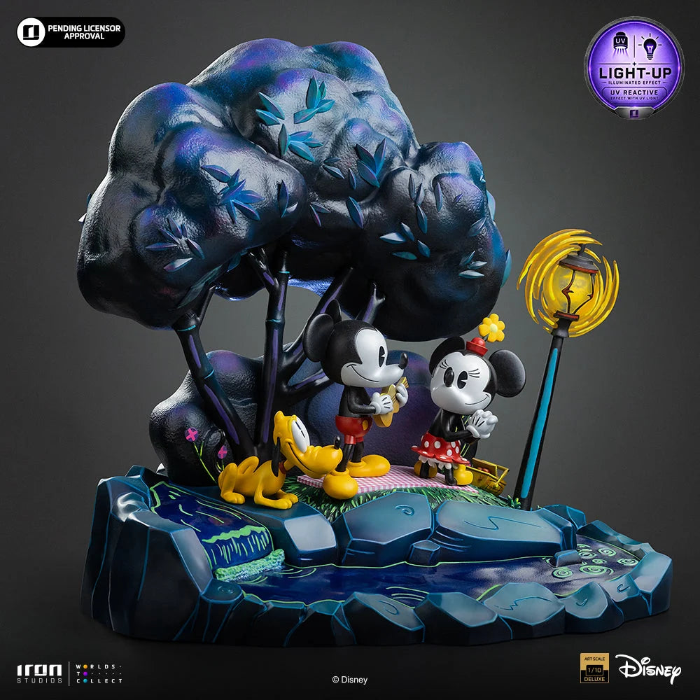 Iron - Mickey Mouse, Minnie Mouse and Pluto