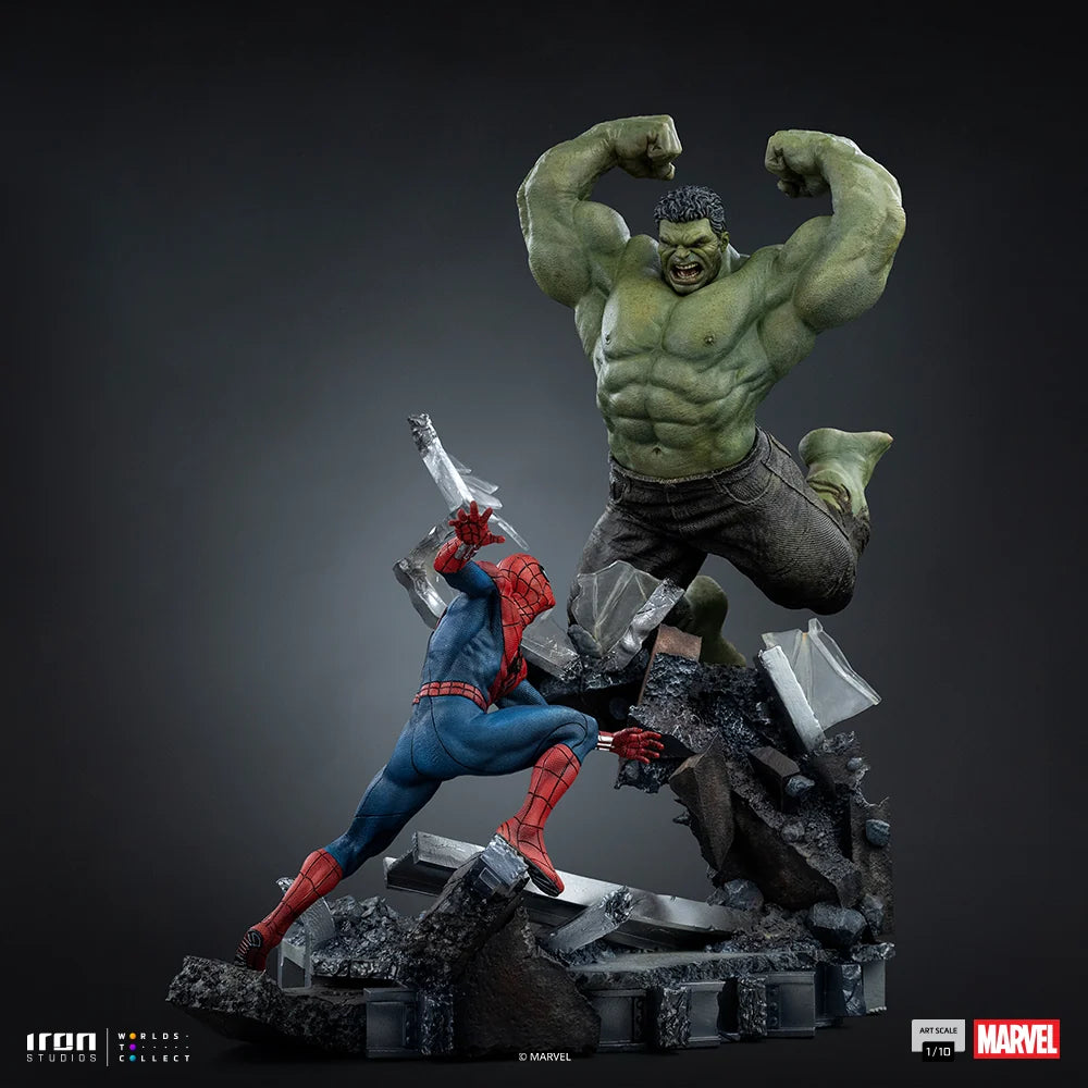 Iron - Spider-Man vs Hulk