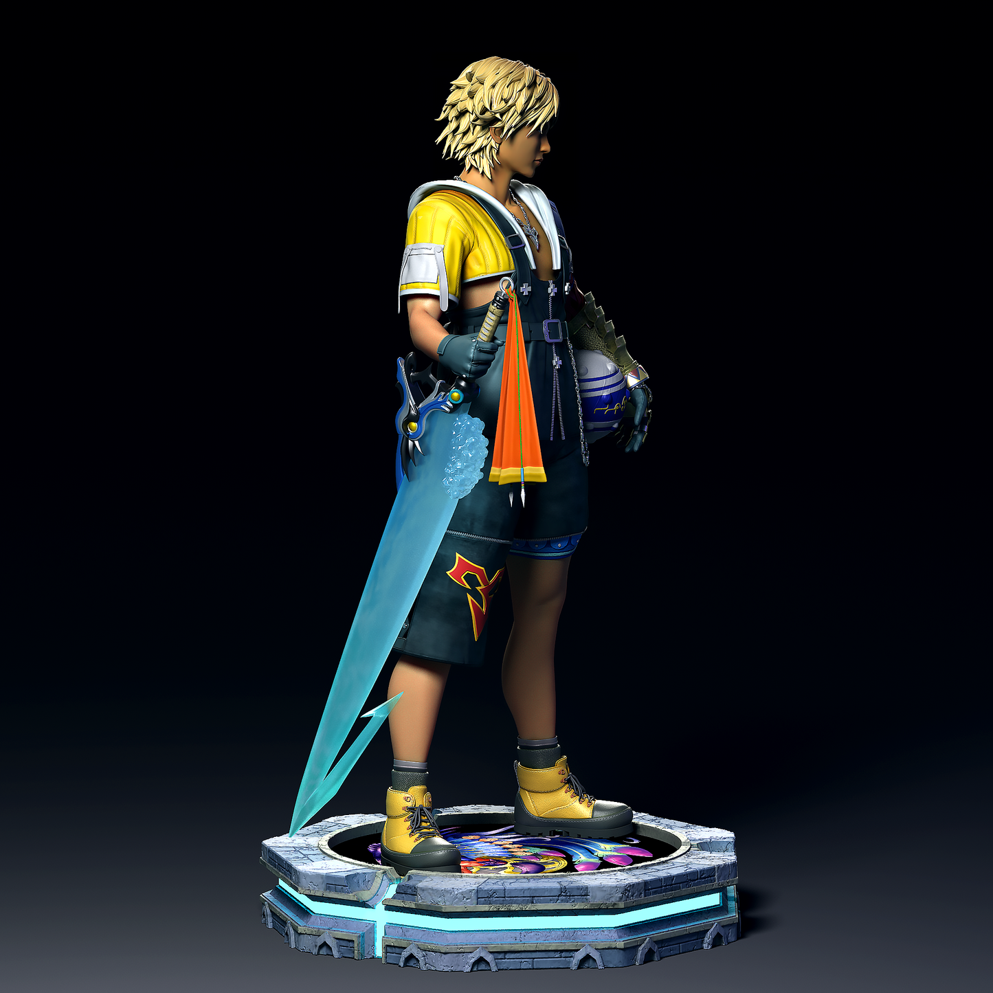 Solar - Tidus and Bahamut