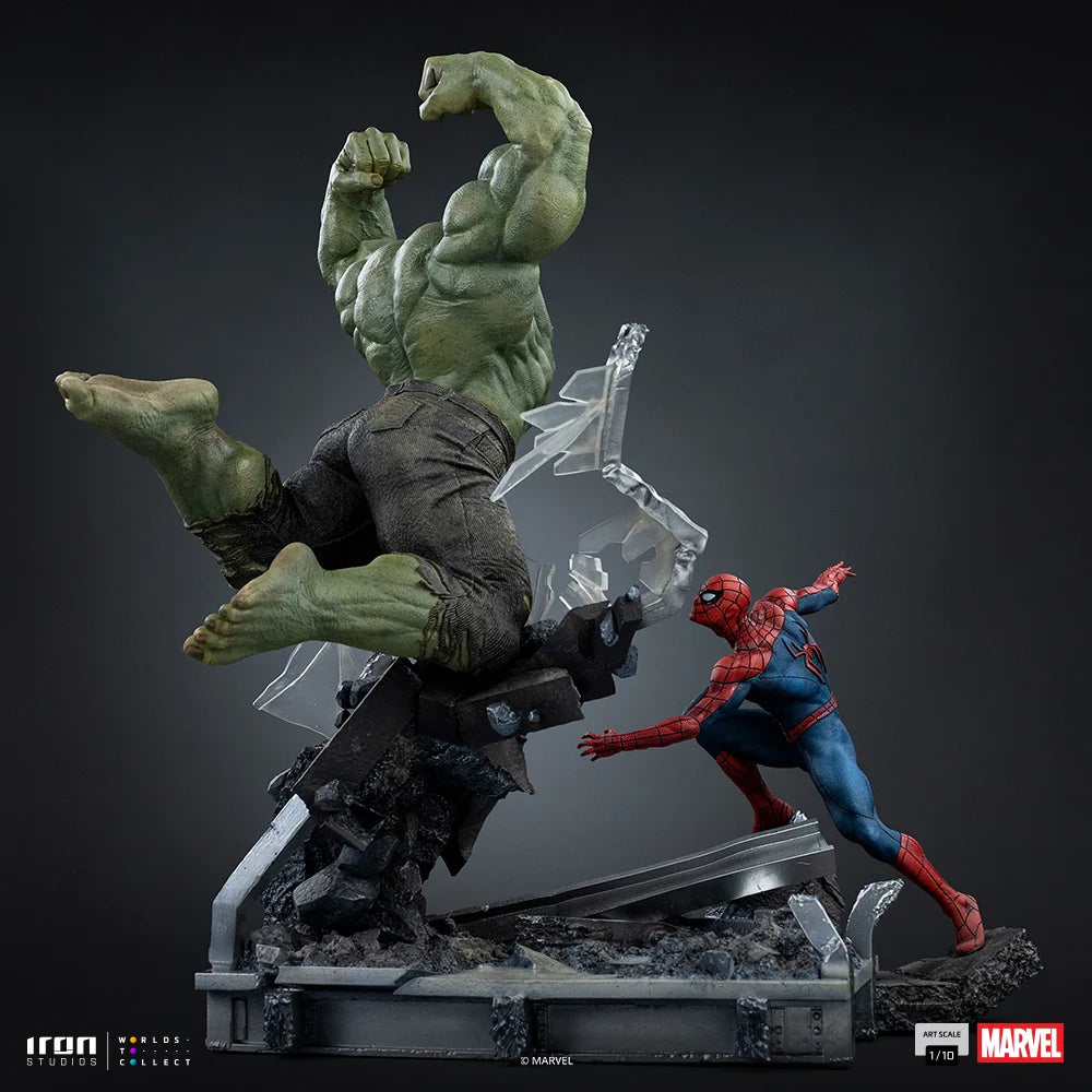 Iron - Spider-Man vs Hulk