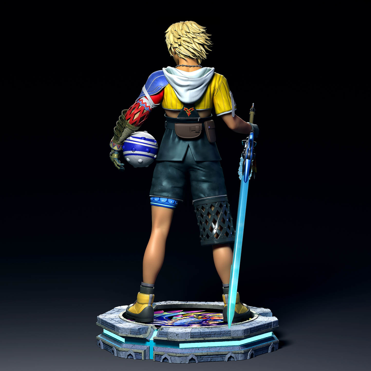 Solar - Tidus and Bahamut