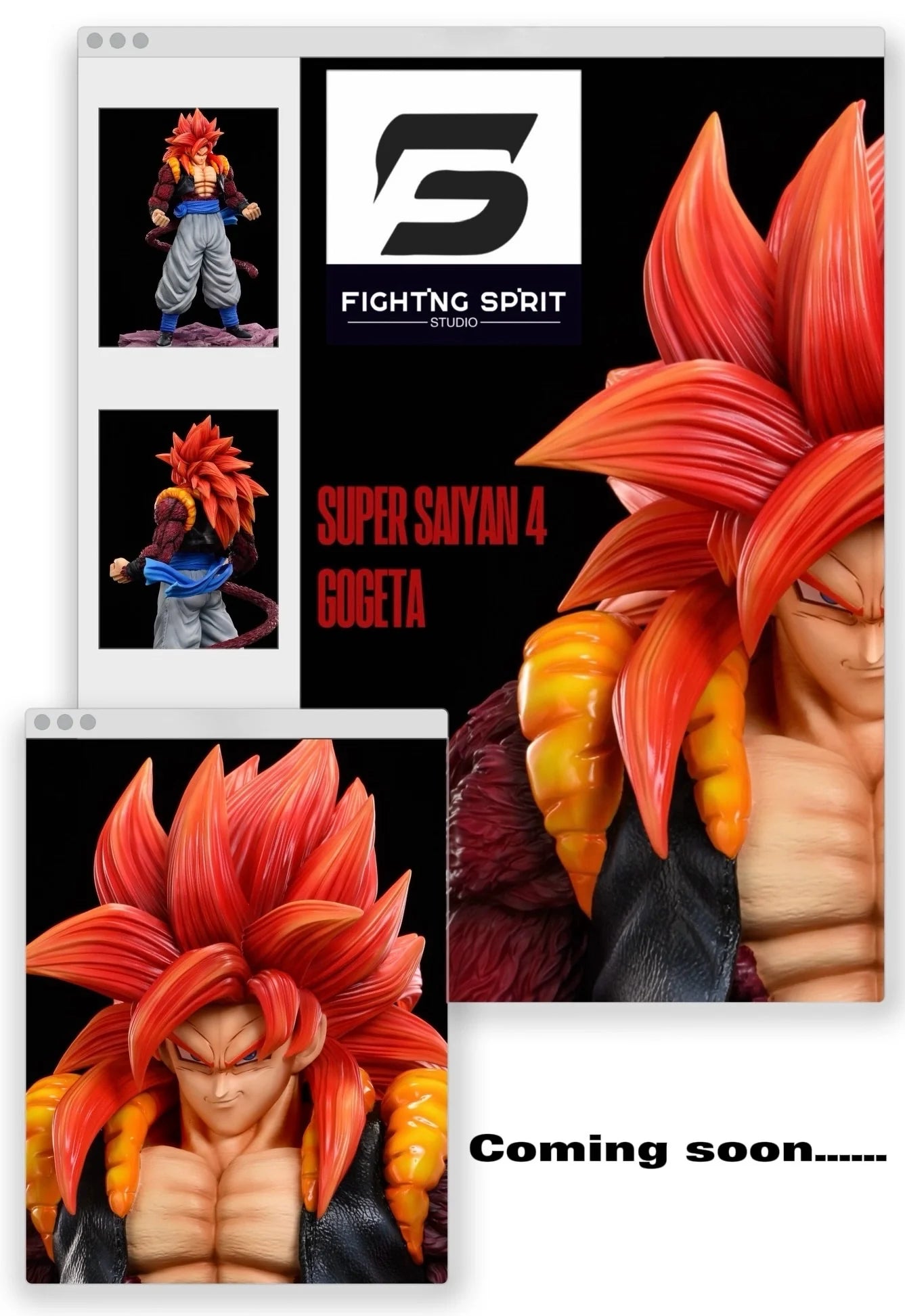 Fighting Spirit - SSJ4 Gogeta