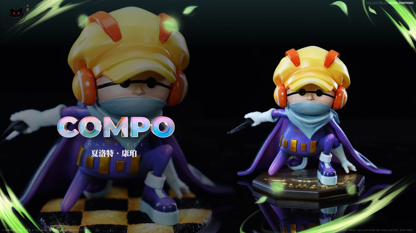 Black - Charlotte Compo and Charlotte De-Chat