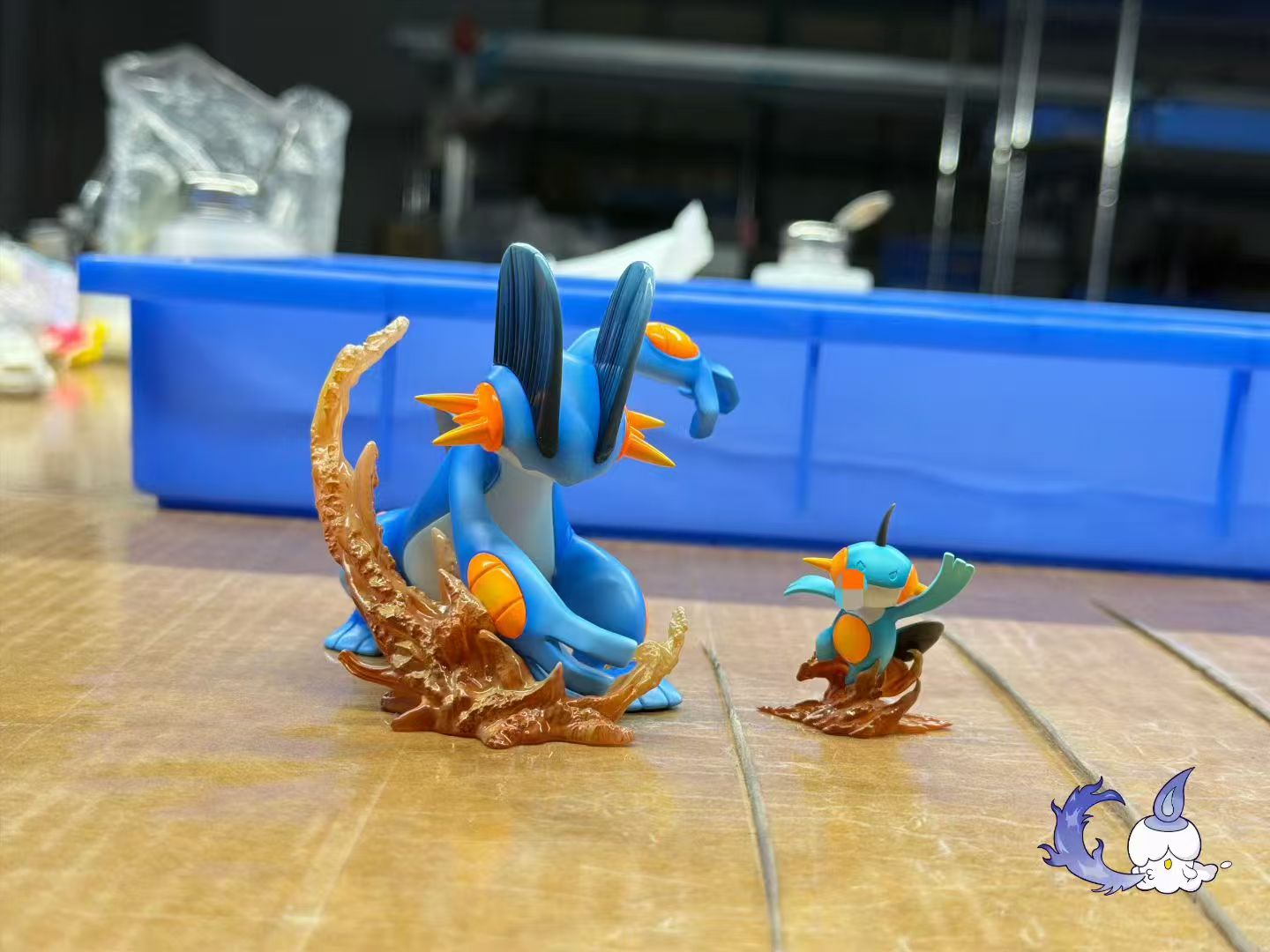Chasing Light - Mudkip, Marshtomp and Swampert