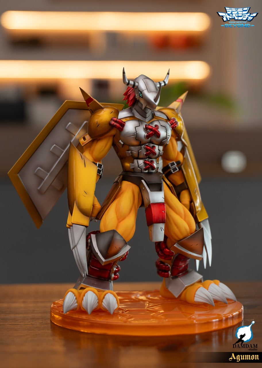 DAMDAM - WarGreymon and Agumon