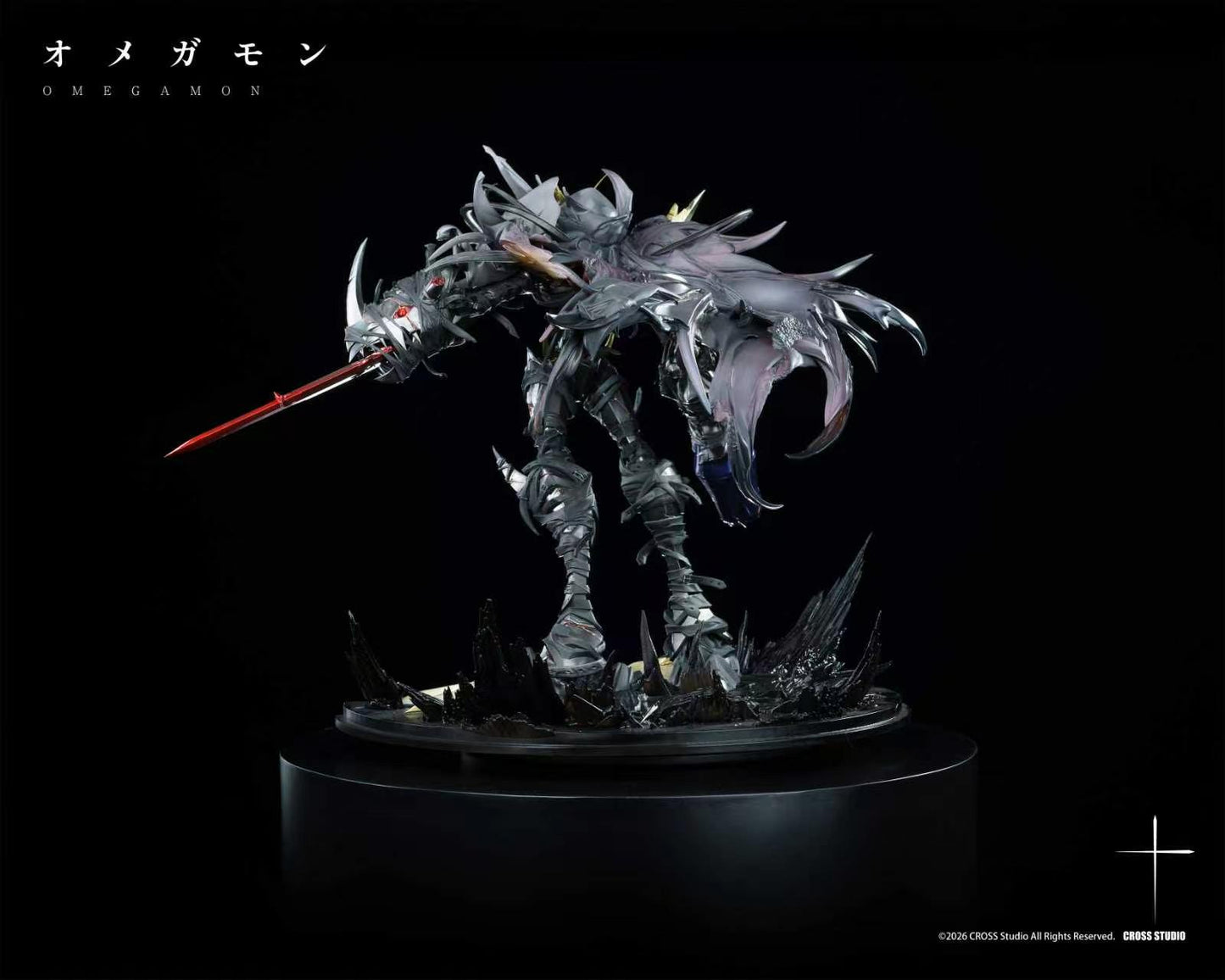 Cross - Omegamon Zwart Defeat
