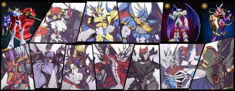 Sun Toys - Lord Knightmon and Dynasmon