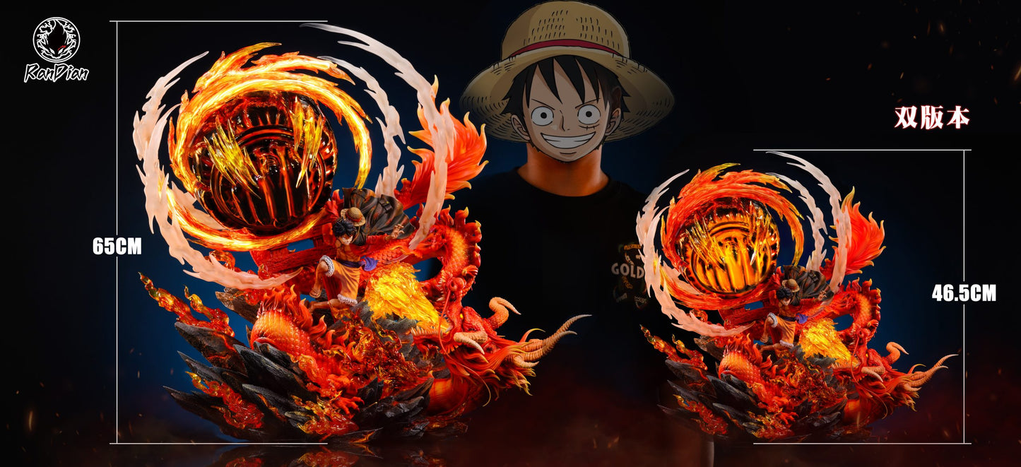 Randian - Luffy vs Fire Dragon