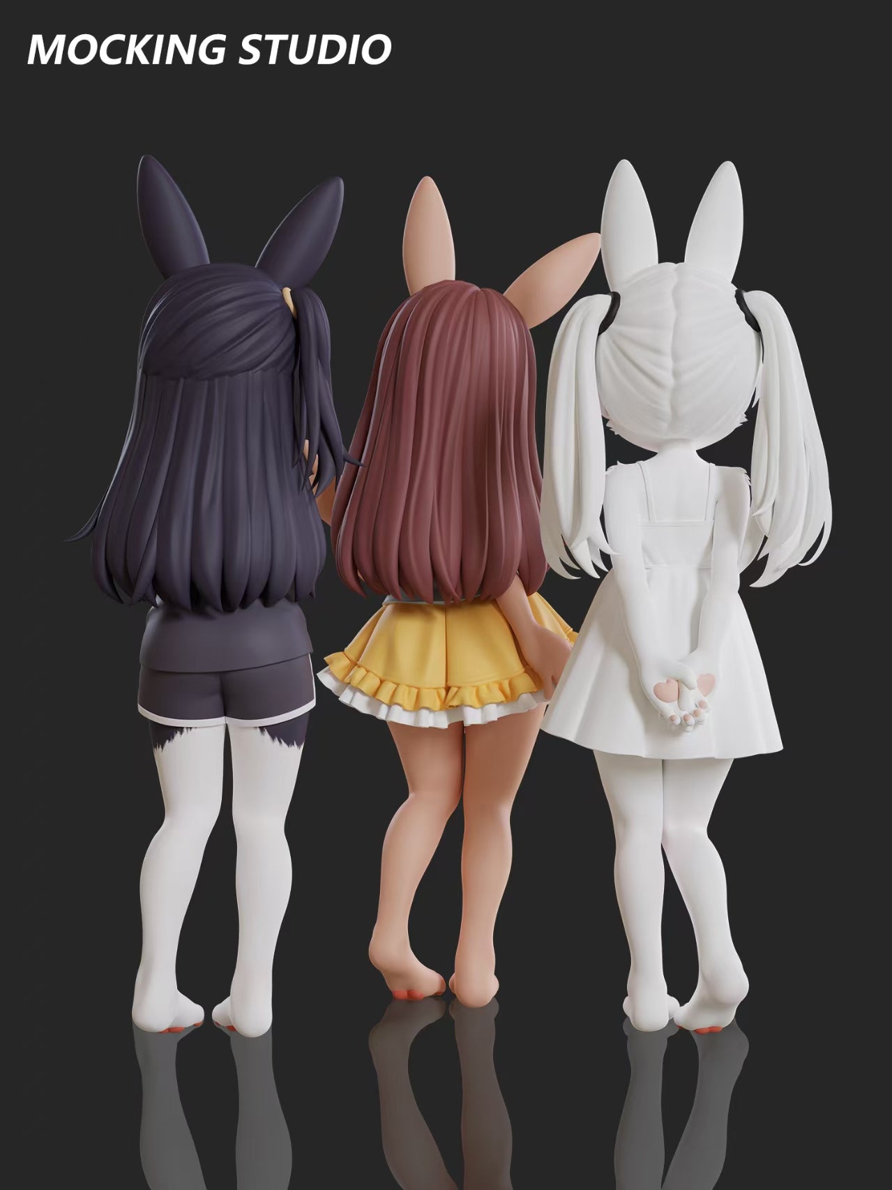 Mocking - Komako Semenovich, Chie Sayama and Tenka Adachi