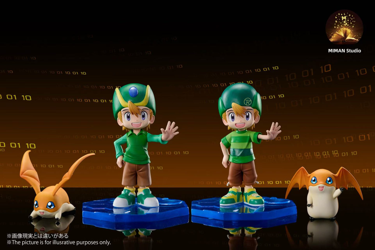 MIMAN - Takeru Takaishi and Patamon