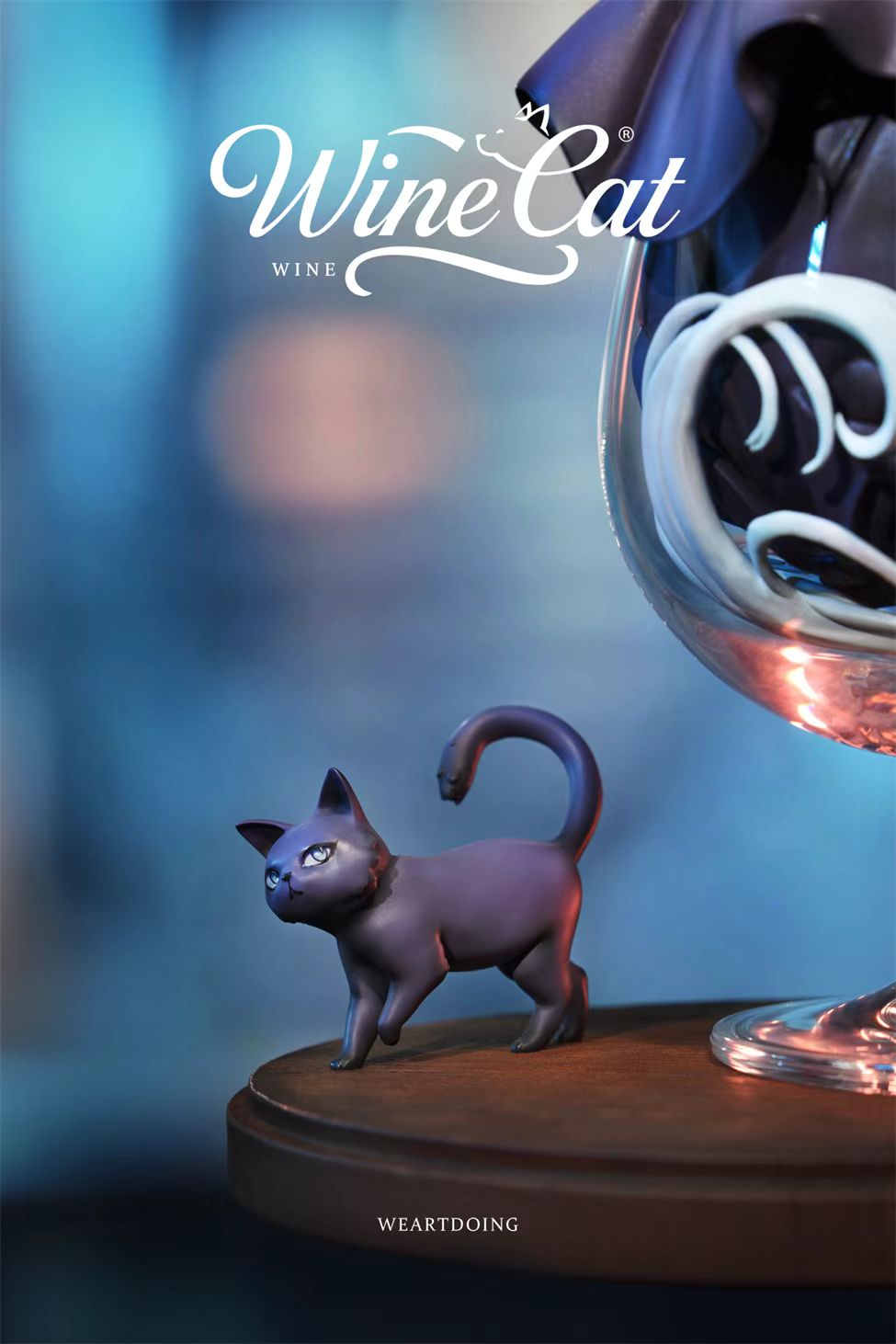 We Art Doing - Wine Cat